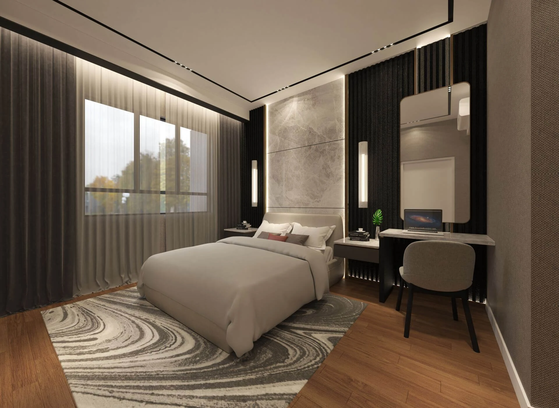 Type B master bedroom